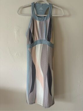 Prana Calexico Mini Dress Athleisure Outerwear Built In Shelf Bra Size S